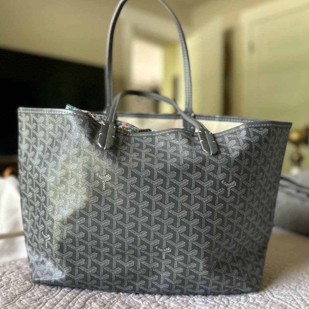 Designer  Gray Tote Bag saint louis